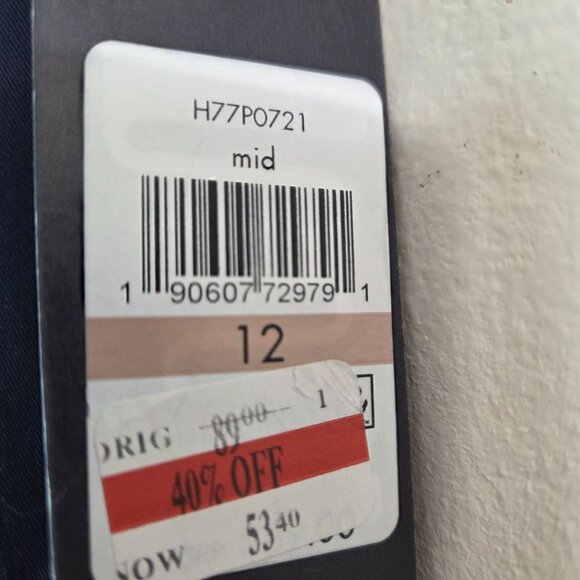 Tommy Hilfiger Fairfield Slim Ankle Trouser Pants Navy Blue Size 12 NEW with Tag - Picture 8 of 9